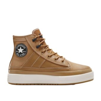 Converse Chuck Taylor All Star Equip Waterproof High Top in Toadstool Tan/Toadstool Tan/Vintage White