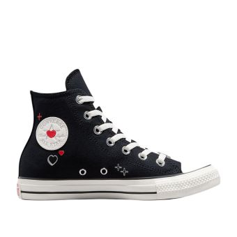 Chuck Taylor All Star Y2K Heart in Black/Vintage White/Fever Dream