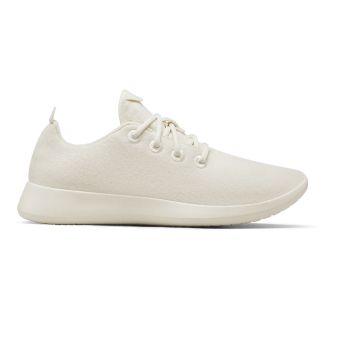 Allbirds Women's Wool Runners in Natural White/Cream Sole