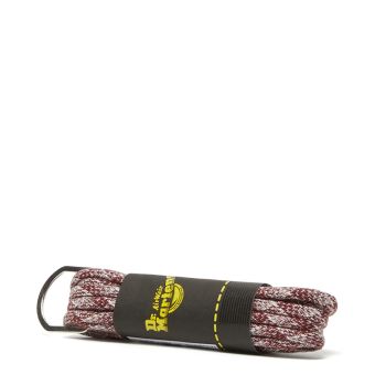 Dr. Martens 55 Inch (140 Cm) Round Marl Shoe Laces (8-10 Eye) in Red