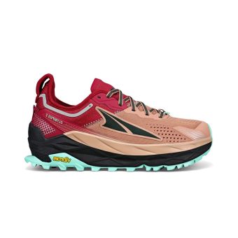 Altra Women's Olympus 5 in Brown/Red