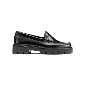 G.H.BASS Women's Whitney Super Lug Weejuns Loafer in Black