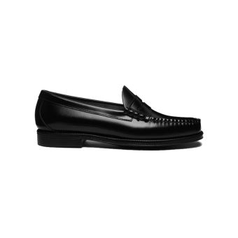 G.H.BASS Mens Easy Weejuns Larson Penny Loafer in Black