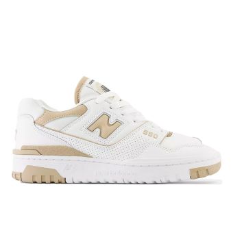 New Balance Women's 550 in White with Incense