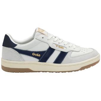 Gola Classic Men's Hawk Sneakers in White/Vintage Blue