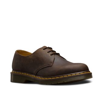 Dr. Martens 1461 Crazy Horse Leather Oxford Shoes in Gaucho