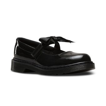 Dr. Martens Youth Maccy II Patent in Black
