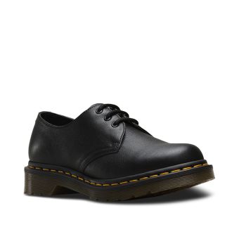 Dr. Martens 1461 Women's Virginia Leather Oxford Shoes in Black Virginia Leather
