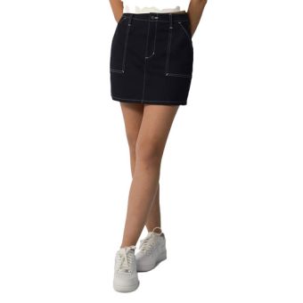 Dickies Women's High Waisted Carpenter Skirt in Black