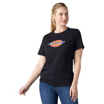 Dickies Women's Logo Graphic T-Shirt in Black