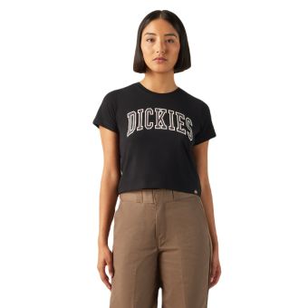 Dickies Women's Aitkin Boxy Fit T-Shirt in Black