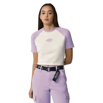 Dickies Women's Sodaville T-Shirt in Purple Rose