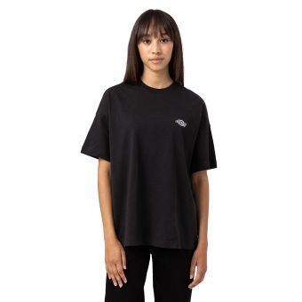 Dickies Women's Summerdale Short Sleeve T-Shirt in Black