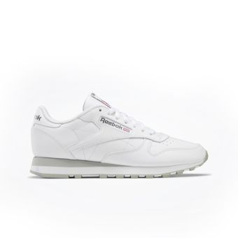 Reebok Classic Leather Shoes in Cloud White/Pure Grey 3/Pure Grey 7