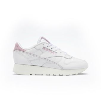 Reebok Women's Classic Leather Make It Yours Shoes in Ftwr White/Chalk/Infused Lilac