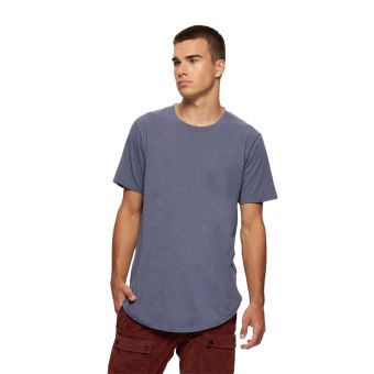 Kuwalla Eazy Scoop Tee in Grisaille Blue