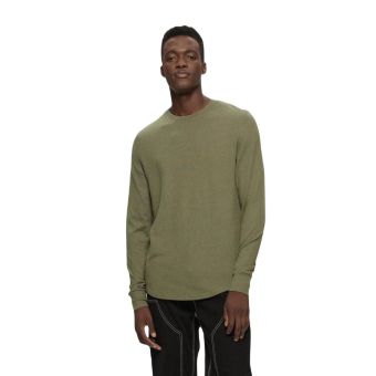 Kuwalla LS Uppercut Sweater in Green
