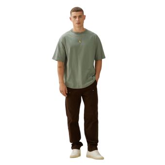 Kuwalla Eazy Box Tee in Agave Green