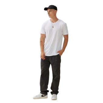 Kuwalla Eazy Split Tee in White