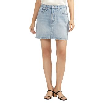 Silver Jeans Highly Desirable Mini Skirt in Indigo