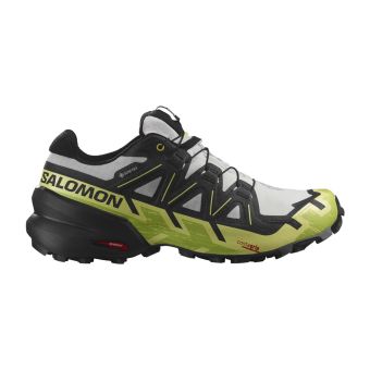 Salomon Speedcross 6 Gore-Tex Men's Trail Running Shoes in Lunar Rock / Black