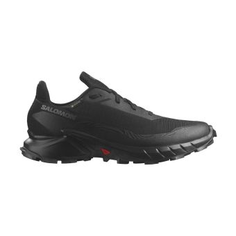 Salomon Alphacross 5 Gore-Tex Men's Trail Running Shoes in Black/Black/Ebony