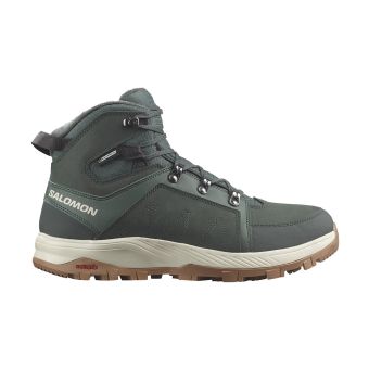 Salomon Outchill Thinsulate™ Climasalomon™ Waterproof Men's Winter Boots in Urban Chic/Almond Milk/Phantom