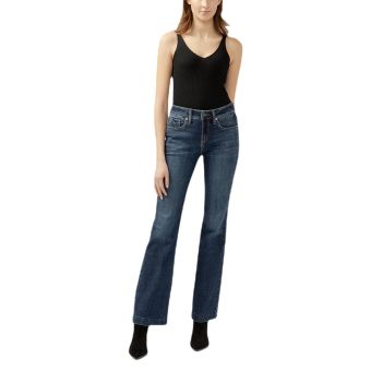 Silver Jeans Suki Mid Rise Bootcut Luxe Stretch Jeans in Indigo