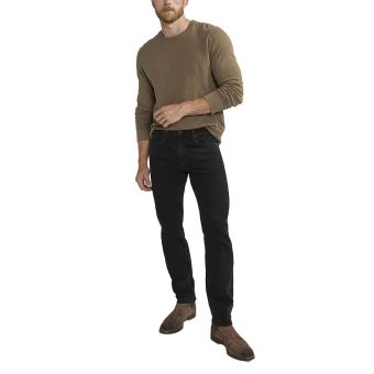 Silver Jeans Konrad Slim Leg Jeans in Black