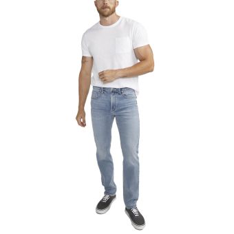 Silver Jeans Konrad Slim Leg Jeans in Indigo