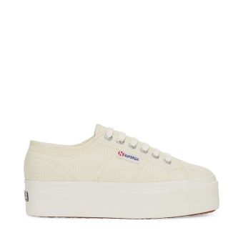 Superga 2790 Platform Sneakers in Beige Natural Avorio