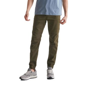 DU/ER No Sweat Jogger in Army Green