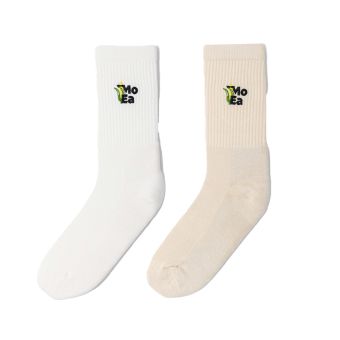 MoEa Bamboo Socks X2 Pairs in Corn