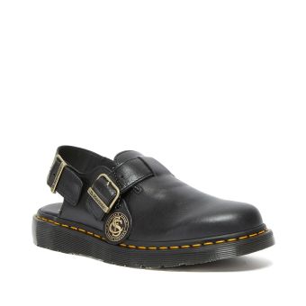 Dr. Martens Jorge Made In England Leather Mules in Black