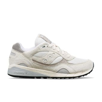 Saucony Shadow 6000 in White/Grey