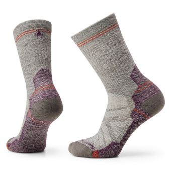 Smartwool Women's Hike Light Cushion Crew Socks in Taupe