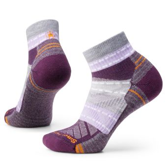 Smartwool Women's Hike Light Cushion Margarita Ankle Socks in Ultra Violet