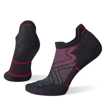 Smartwool Women's Run Targeted Cushion Low Ankle Socks in Black