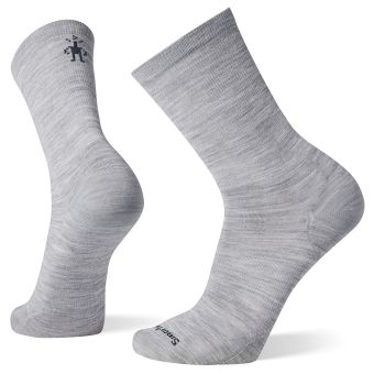 Smartwool Everyday Anchor Line Crew Socks in Light Gray