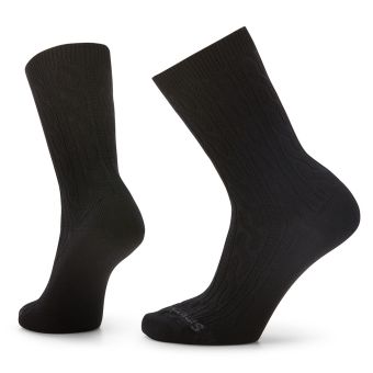 Smartwool Everyday Cable Crew Socks in Black