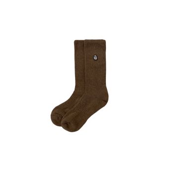 SoYou Clothing Basic Socks in Dark Brown