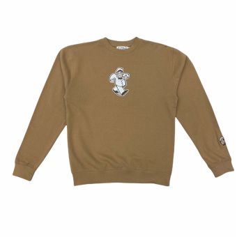 SoYou Clothing My Last Day Crewneck in Saddlebrown