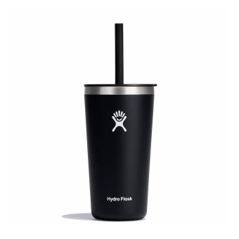 Hydro Flask 20 oz All Around™ Tumbler with Straw Lid in Black
