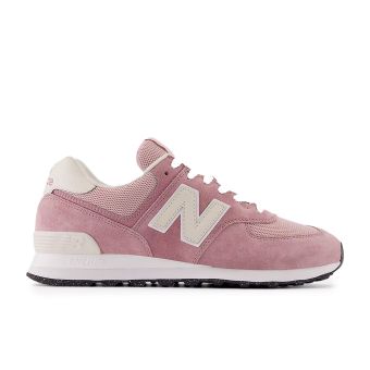 New Balance Unisex 574 in Rosewood with Linen