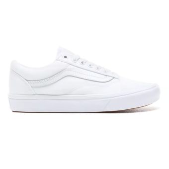 Vans ComfyCush Old Skool in True White/True White