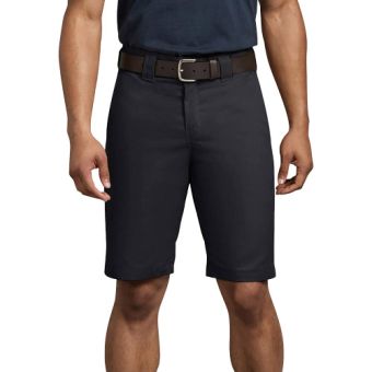 Dickies Men's Regular Fit Work Shorts, 11" in Black