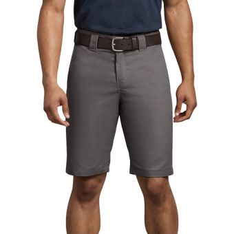 Dickies Men's Regular Fit Work Shorts, 11" in Gravel Gray