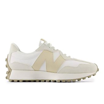 New Balance Women's 327 in Sea salt with sandstone