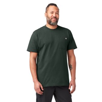 Dickies Short Sleeve Heavyweight T-Shirt in Hunter Green