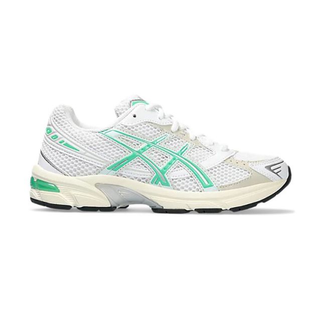 Asics GEL-1130 Women's Sportstyle Shoes in White/Malachite Green